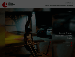 leica-oskar-barnack-award.com screenshot