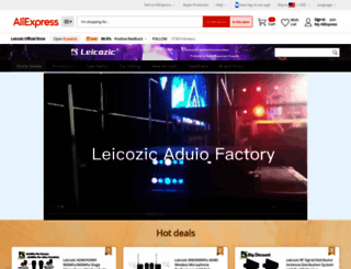 leicozic.ko.aliexpress.com screenshot