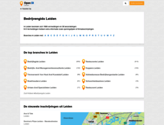 leiden.opendi.nl screenshot