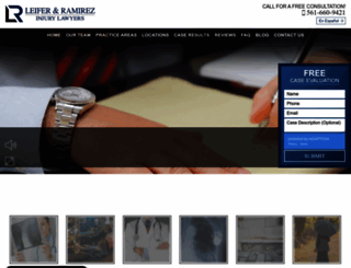 leiferlaw.com screenshot