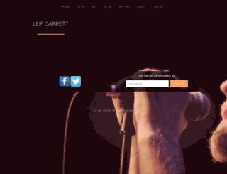 leifgarrett.net screenshot