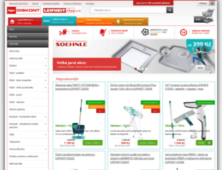 leifheit-shop.cz screenshot