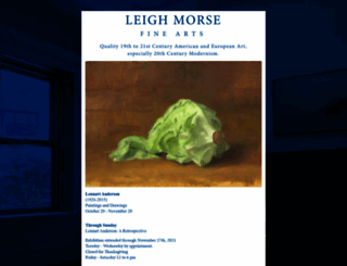 leighmorse.com screenshot