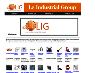 leindustrialgroup.com screenshot