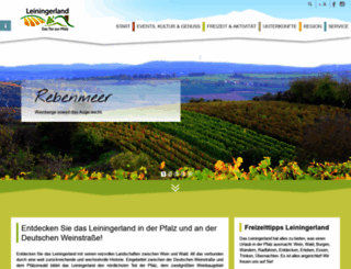leiningerland.info screenshot