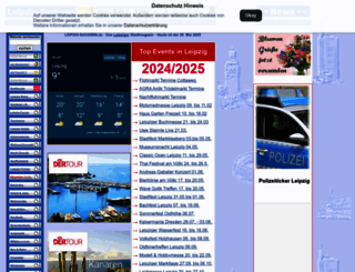 leipzig-sachsen.de screenshot