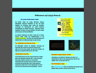leipzig-wetter.de screenshot