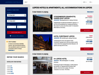 leipzighotels.net screenshot
