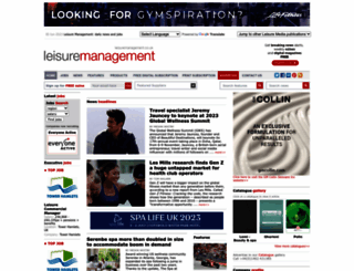 leisuremanagement.co.uk screenshot