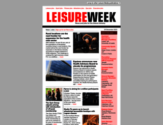 leisureweek.com screenshot