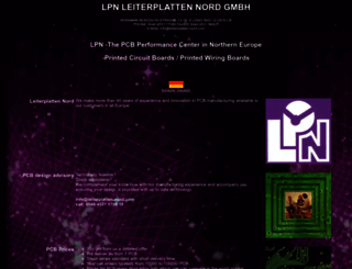 leiterplatten-nord.com screenshot