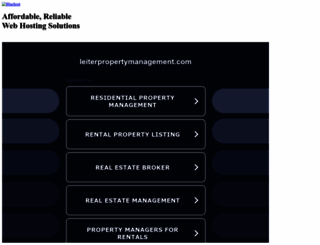 leiterpropertymanagement.com screenshot