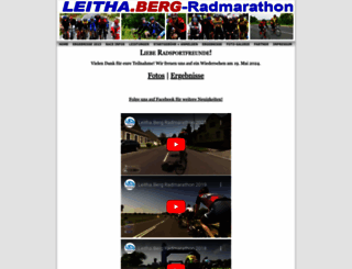 leithaberg-radmarathon.at screenshot