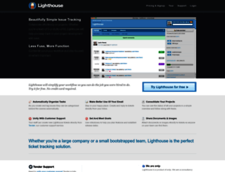 lejane.lighthouseapp.com screenshot