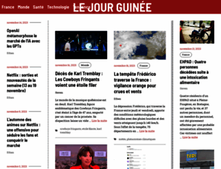 lejourguinee.com screenshot
