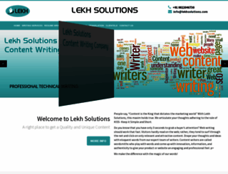 lekhsolutions.com screenshot