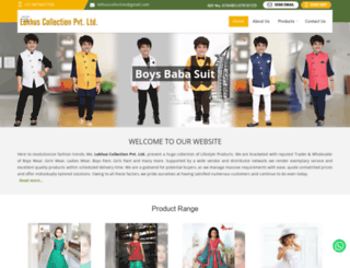 lekhuscollectionpvtltd.com screenshot