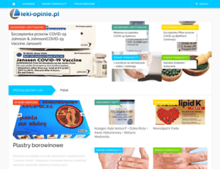 leki-opinie.pl screenshot
