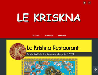lekrishna.fr screenshot