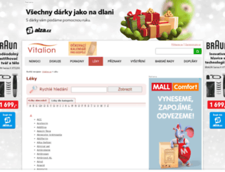 leky.vitalion.cz screenshot