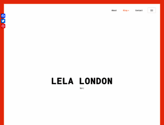 lelalondon.com screenshot