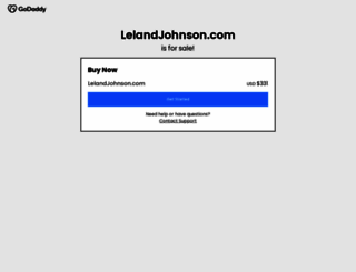 lelandjohnson.com screenshot