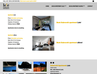 lele-apartments.com screenshot