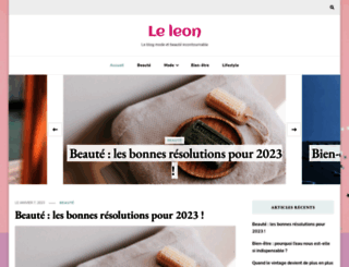 leleon.fr screenshot