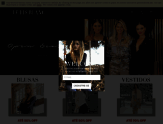 lelisblanc.com.br screenshot
