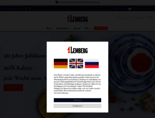 lemberg-kaviar.de screenshot