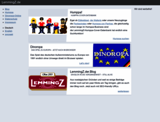 lemmingz.de screenshot