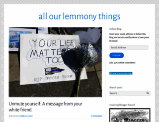lemmonythings.com screenshot
