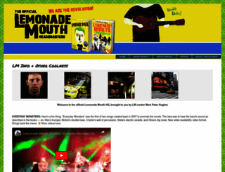 lemonademouth.com screenshot