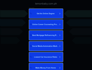 lemonbaby.com.ph screenshot