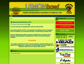 lemonbowl.it screenshot