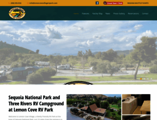 lemoncovevillage.com screenshot