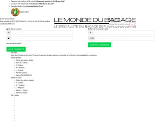 lemondedubagage.com screenshot