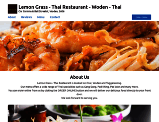 lemongrass-thairestaurant.com.au screenshot
