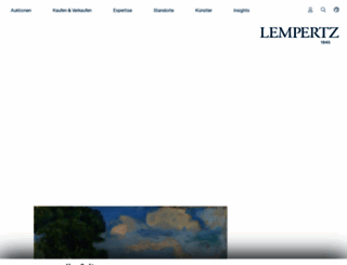 lempertz.com screenshot