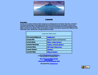 lemuria.net screenshot