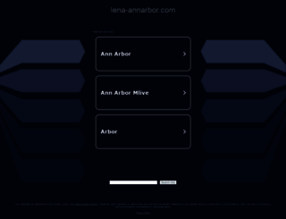 lena-annarbor.com screenshot