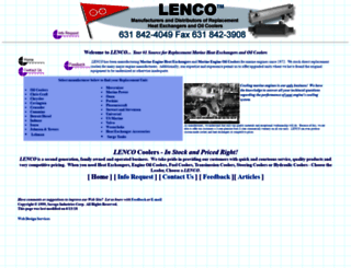 lencocoolers.com screenshot