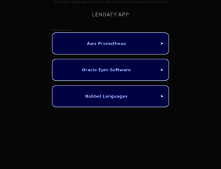 lendafy.app screenshot