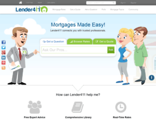 lender411.com screenshot