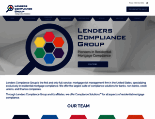 lenderscompliancegroup.com screenshot