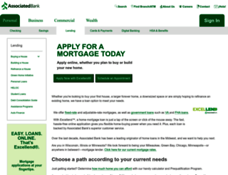 lending.associatedbank.com screenshot