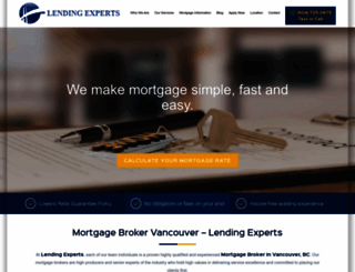 lendingexperts.ca screenshot