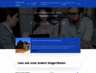 lenenmetadvies.nl screenshot