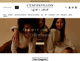 lenfantillon.shoplightspeed.com screenshot