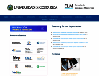 lenguasmodernas.ucr.ac.cr screenshot